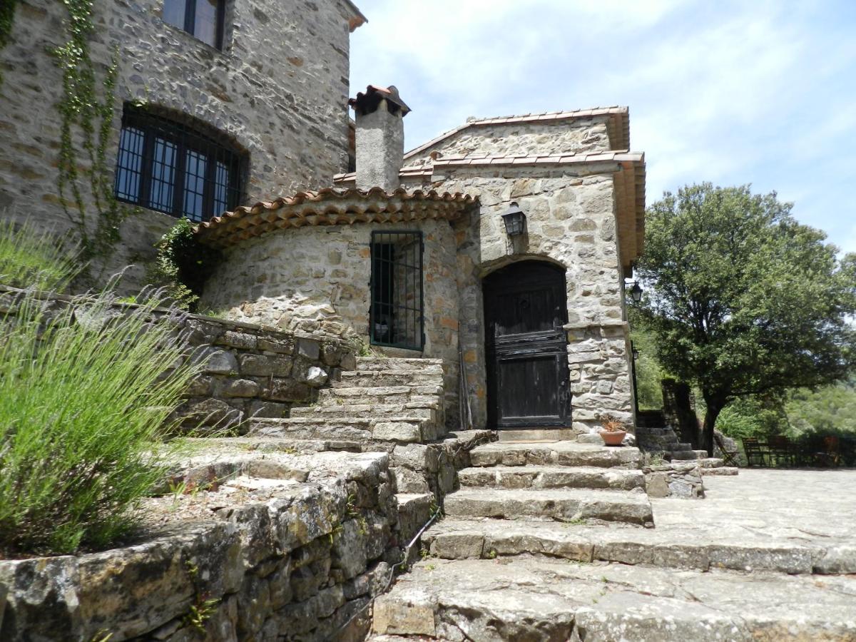 Chambre Cevennes: Piscine, Lamas, Riviere Cros  Exteriér fotografie