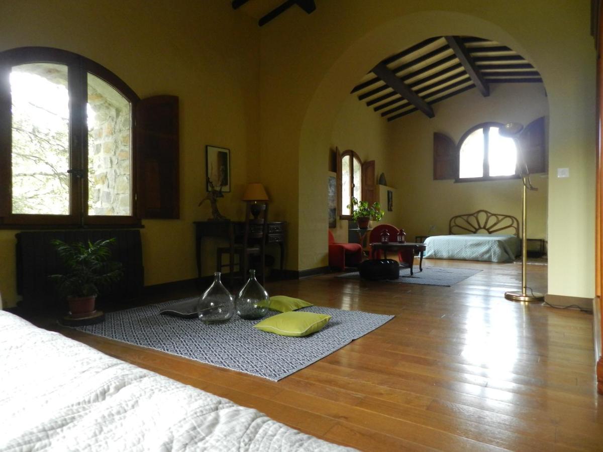 Chambre Cevennes: Piscine, Lamas, Riviere Cros  Exteriér fotografie