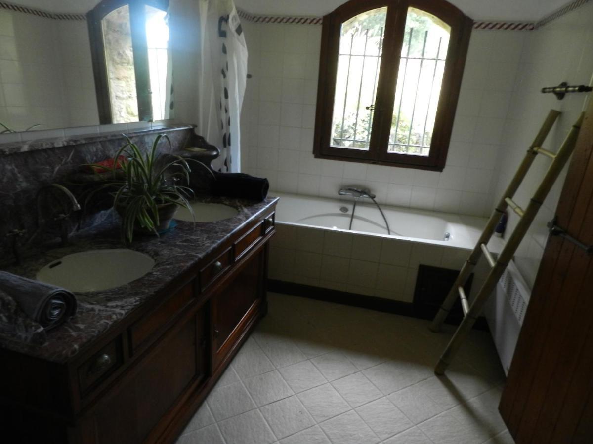 Chambre Cevennes: Piscine, Lamas, Riviere Cros  Exteriér fotografie